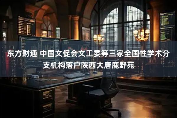 东方财通 中国文促会文工委等三家全国性学术分支机构落户陕西大唐鹿野苑